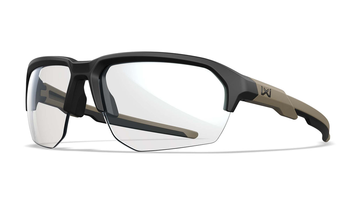 Wiley X JAKL 4 Clear – 3/4 angle view product photo